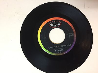 NORTHERN SOUL 45 RPM RECORD - BETTY EVERETT - VEEJAY 566