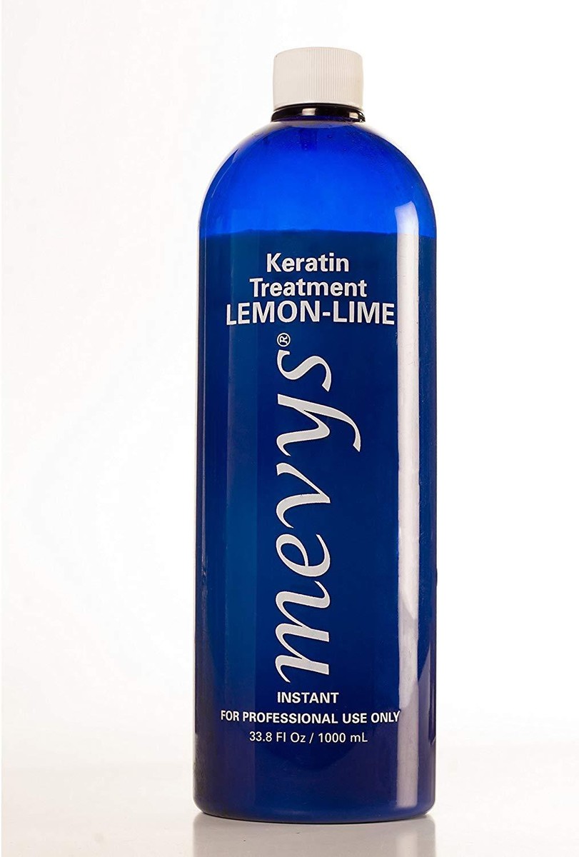 Mevys Keratin Treatment Lemon-Lime 33.8oz Free CLARIFY shampoo | eBay
