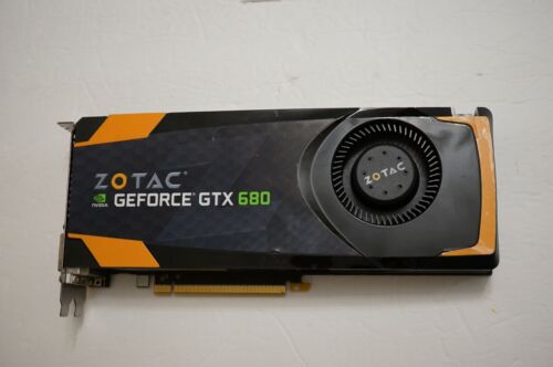 Zotac Nvidia GeForce GTX 680, 4GB 256BIT GDDR5, PCI Express Graphics Card 7001 - Afbeelding 1 van 12