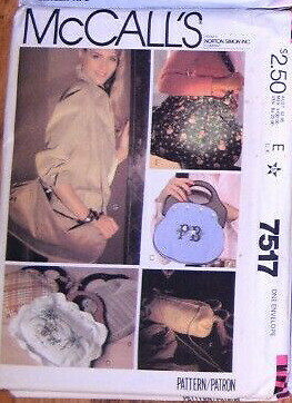 McCalls Craft Sewing Patterns Kids & Adult Hats & Handbags Totes Purses U-Choose - Picture 43 of 50