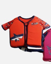 Swim Safe Lifejacket for Children 3-6 Years, 18-30 KG 50UPF Zip Shark Bestway