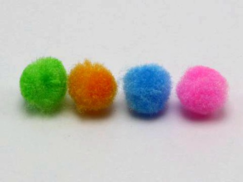 500pcs Mixed Color Pom Poms 0.32" Fuzzy Pompoms Balls Art Supplies DIY Creative - Picture 8 of 8