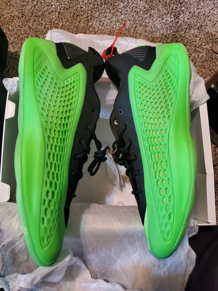 ADIDAS AE 1 ANTHONY EDWARDS Low SLIME JI4065 Lucid Lime Ink  display picture 1