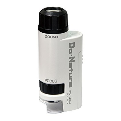 New Kenko LED compact microscope Do Nature 60-120 x STV-120M Japan