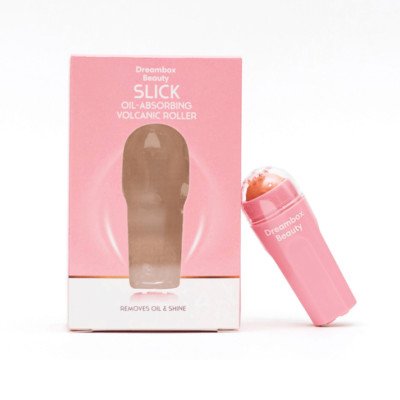 DREAMBOX BEAUTY Slick Oil Absorbing Volcanic Roller [Removes Oil & Shine]