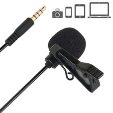 Fomito Micmov Professional Lavalier Lapel Omnidirectional Condenser Microphone
