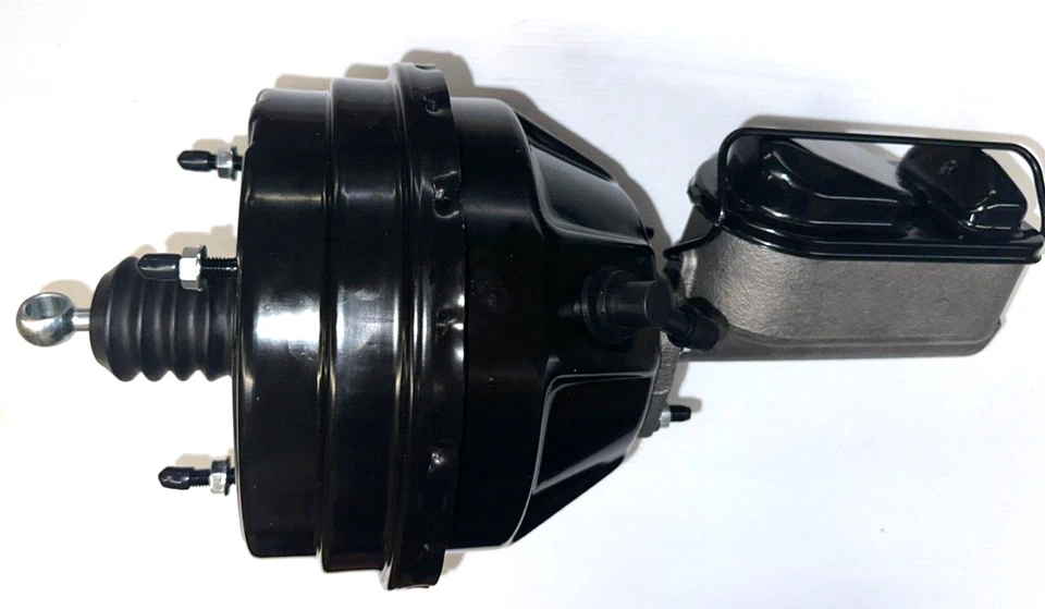 Para Dodge Plymouth B 1966-1970 - Carrocería 8" Doble Potencia Brake Booster Master Negro Foto 4 de 4