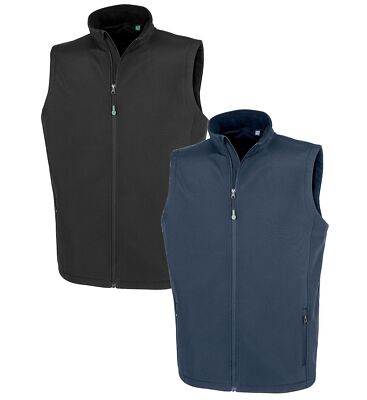 Result Recycled Printable Softshell Sleeveless Jacket Bodywarmer Gilet Weste