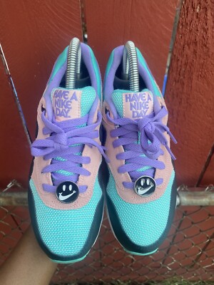 Nike Air Max 1 “Have a Nike Day” GS Kids Sneakers AT8131-001- SZ 4