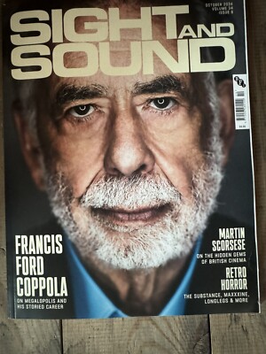 Sight & Sound magazine October 2024 Francis Ford Coppola, Martin Scorsese