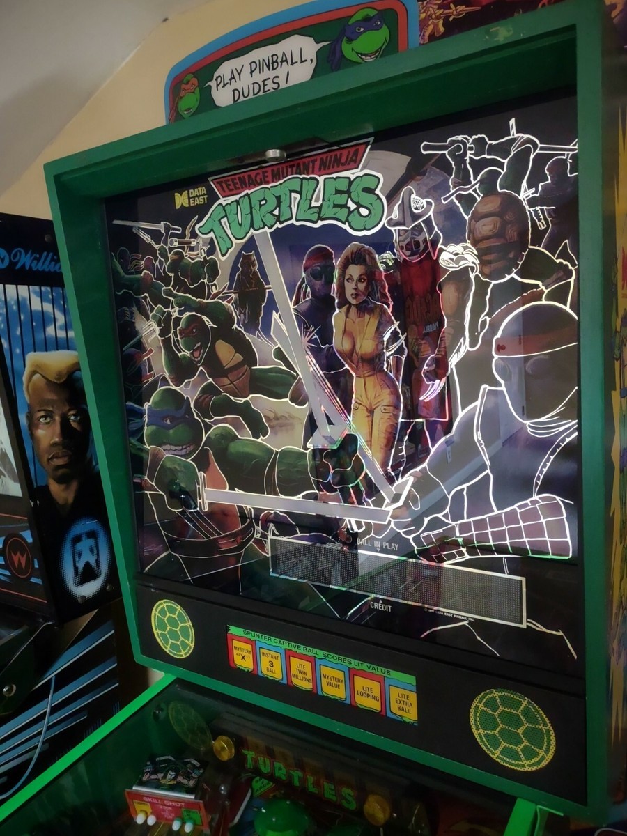 データイースト ティーンエイジ・ミュータント・ニンジャ・タートルズ ピンボール 1991 Data East Teenage Mutant Ninja Turtles Pinball ピン