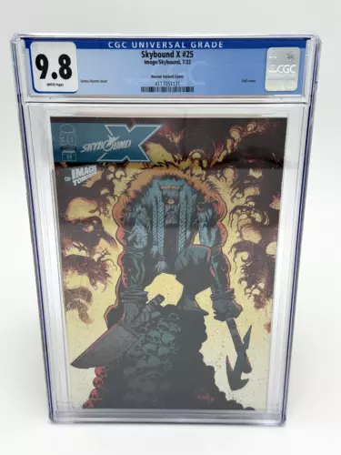 Image Comics Skybound X #25 Exclusive James Harren FOIL Variant CGC 9.8