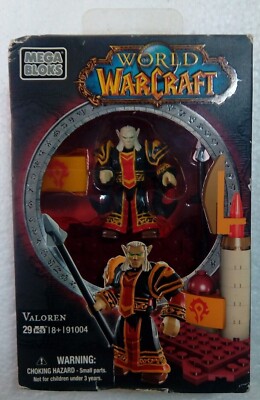 Mega Bloks World of Warcraft ''''Blood Elf Priester Valoren'''' Neu im Karton von bilzzard
