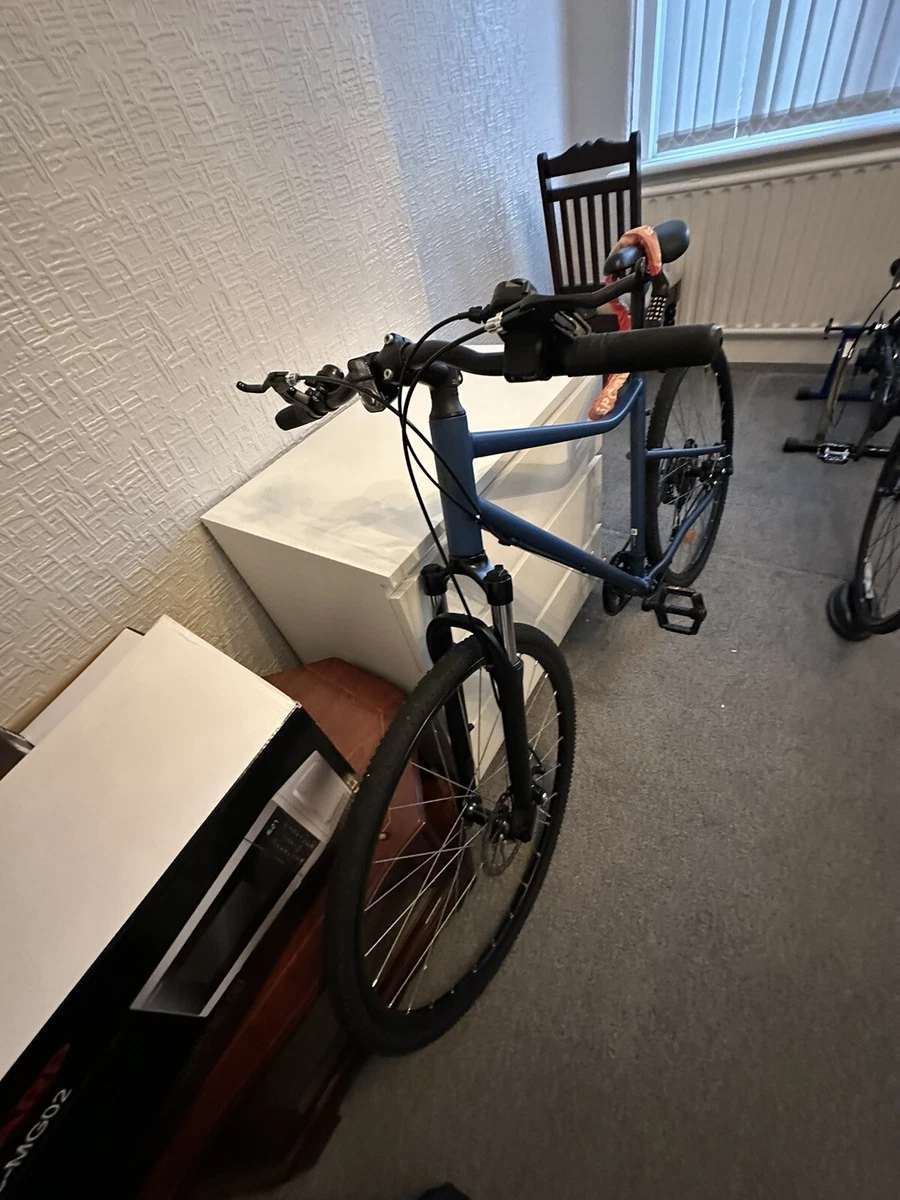Decathlon Hybrid Bike with free Chain Steel Lock And Bike Stand eBay