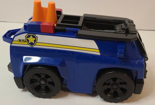 Paw Patrol Spin Master 02 Police Cruiser Deluxe Transforming 9” Toy Vehicle - Afbeelding 1 van 8