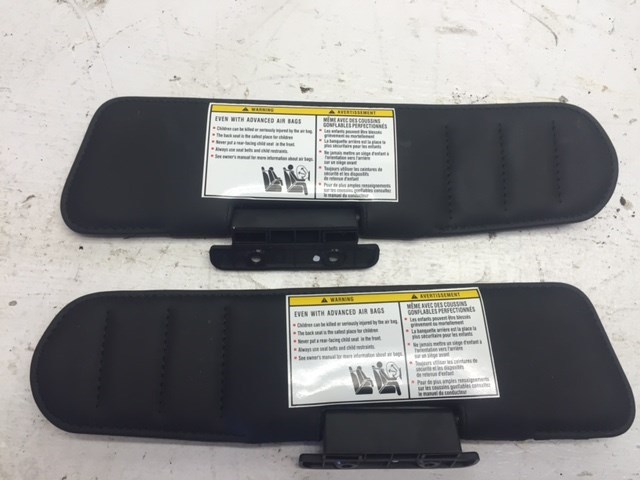 2014 FERRARI CALIFORNIA F149 PAIR BLACK LEFT RIGHT SUNVISORS SUN VISORS