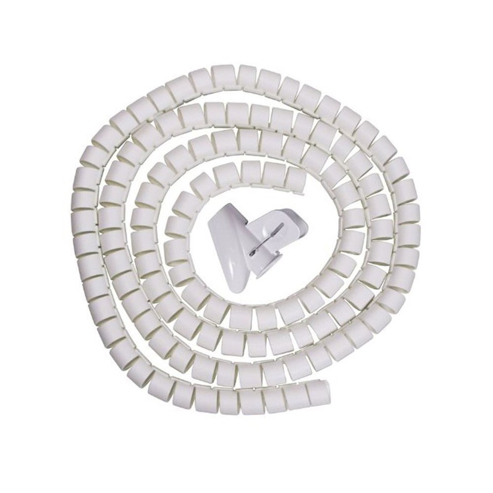 Organising Kit With Feeder 25mm Large Cable Wire Tidy Wrap PC Home ...