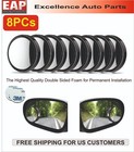 8PCS Blind Spot Mirrors Round HD Glass Convex 360° Side Rear View Mirror Car/SUV