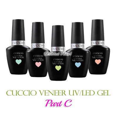 CUCCIO Veneer PART C Soak Off UV LED Gel Nail Colour Polish Lacquer 13 mL/0.43oz