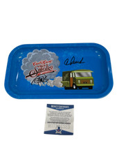 CHEECH AND CHONG SIGNED LARGE ROLLING TRAY AUTOGRAPH BECKETT PROOF COA 7