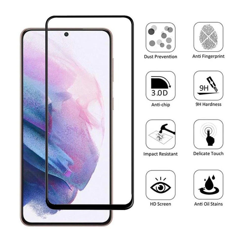 Cubierta Completa Cristal Antigolpes para Xiaomi Poco F3 Protector Pantalla Cristal Templado Foto 2 de 4