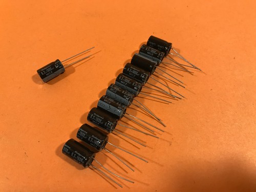 50x Rubycon 1000UF 16V YKA Capacitor Low ESR 16mm x 10mm