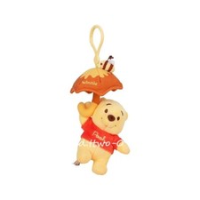 Pooh Bear Winnie the Pooh Disney Plush Toy Doll Bag Charm Keychain Keyring 7"