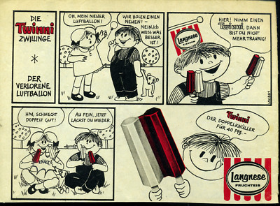 Langnese -- The Twinni Twins -- The Lost Balloon -- 1966 Advertising