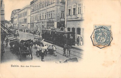 Postcard BRAZIL BAHIA RUA DAS PRINCEZAS