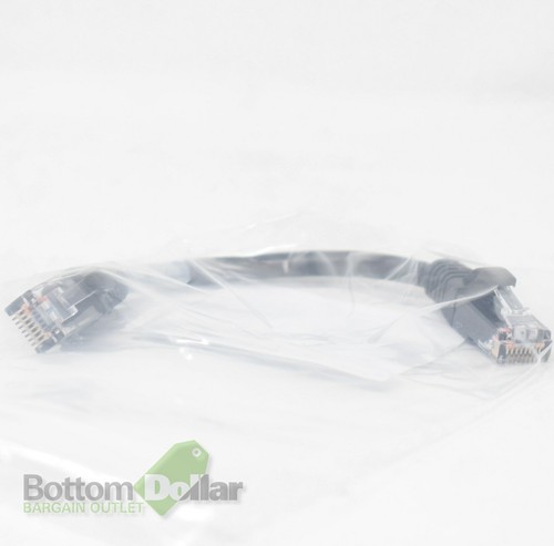 C2G 00953 0.5FT Cat6 Snagless Ethernet Network Patch Cable Black - Picture 2 of 2