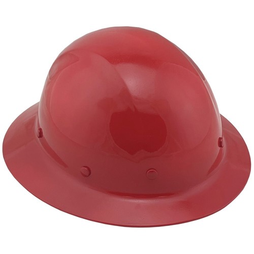 Sombrero duro dinámico Wolfjaw ala completa fibra de vidrio 8 piezas trinquete - rojo - Imagen 7 de 8