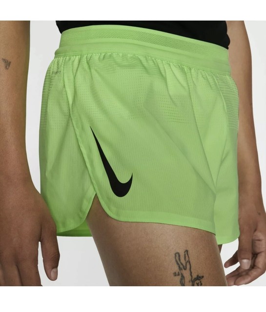 black and neon green nike shorts