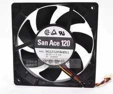Sanyo 9G1212P4H051 12025 DC12V 0.31A 12CM 4-Pin PWM Inverter Cooling Fan