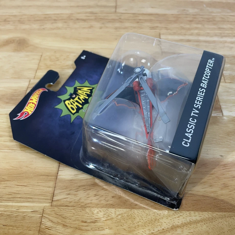 Hotwheels Batman 1966 Serie de TV Clásica Batcopter H3 Foto 4 de 4