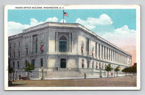 Haus Bürogebäude, Washington DC Postkarte - weißer Rand - Bild 1 von 2