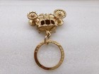 Buckingham Palace Carriage Keychain 3D Detailed Embossed Gold Tone Key Ring — photo 10