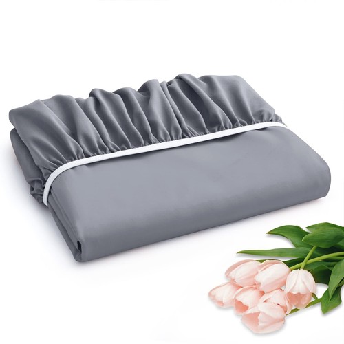 Extra Deep Pocket Twin Fitted Sheet Only - Fits Up to 24 Inch Mattress - Luxu... - Picture 5 of 7