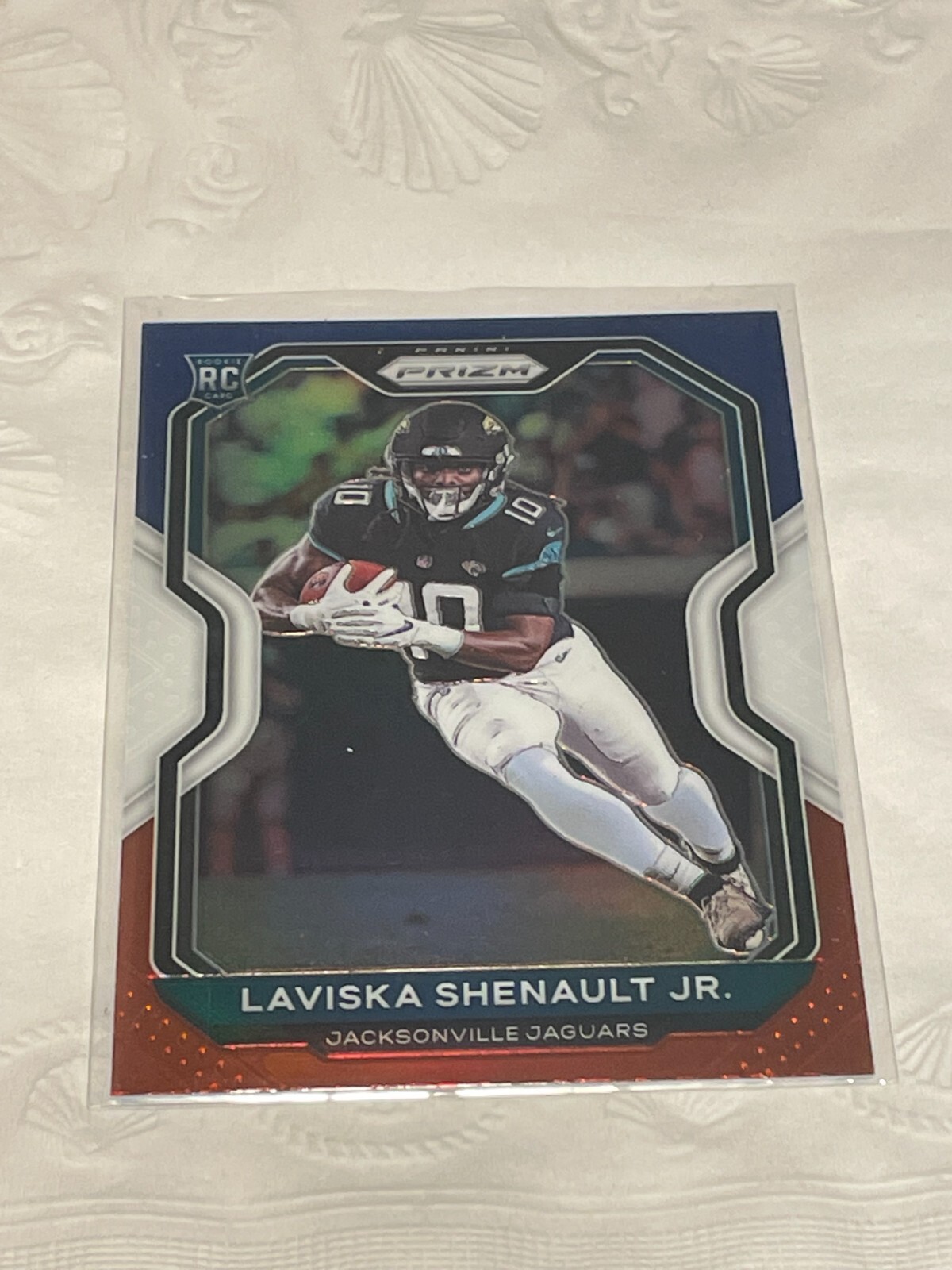 2020 Panini Prizm Red White Blue RC #350 Laviska Shenault Jr. Jaguars
