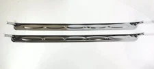 Pair Door Sill Scuff Plates For 1960-66 Chevrolet Pickup Trucks