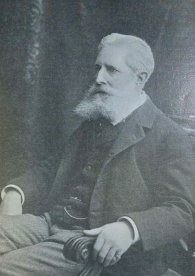 1898 Vintage Magazine Illustration Author Edmund Clarence Stedman
