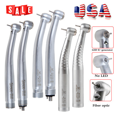Fiber Optic LED /E-generator /High Speed Handpiece fit NSK / KAV UDM Dental PR