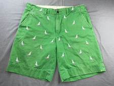 Ralph Lauren Polo Vintage Chino Shorts. Sailboat Embroidery. Men's 35, Read.