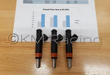 3x 2003-2011 Sea-Doo 4TEC RXP RXT GTX GTI Fuel Injectors: Flow Tested & Cleaned
