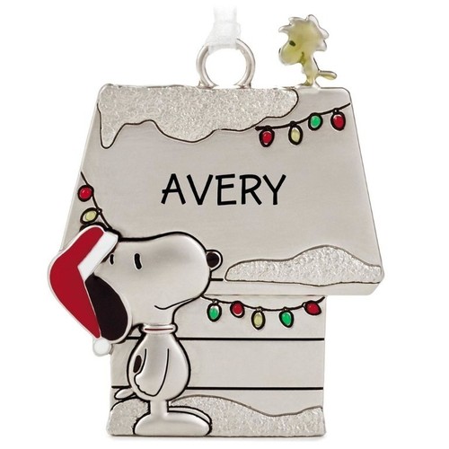 Hallmark Peanuts Snoopy Woodstock Charmers metallo ornamento natalizio a scelta! - Foto 34 di 240