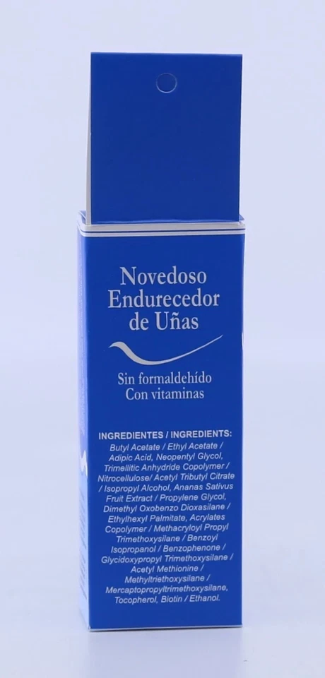 Endurecedor de unhas Quimica Alemana livre de formaldeído com vitamina 0,47 oz - Imagem 2 de 4