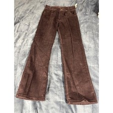 Vintage Levis 20345-4828 Brown Corduroy Pants Boys 12 Reg Straight Leg NEW NOS