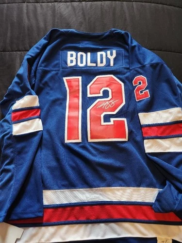 Matt Boldy Signed 2026 Team USA Hockey jersey Size XL Gold Medal Minnesota Wild