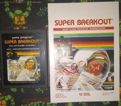 Super Breakout Atari 2600