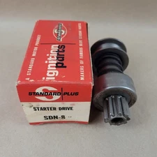 New Old Stock NOS Starter Drive  Standard Motor Products  SDN-8