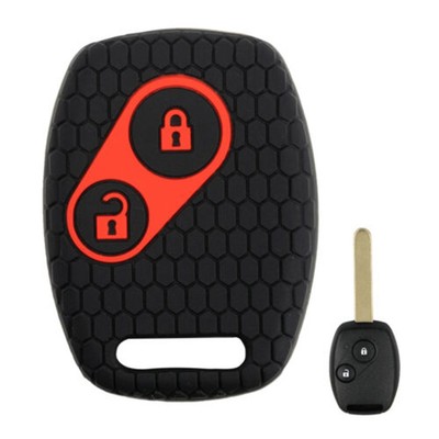 Silikon Fernbedienung Hülle Case für Honda für Accord 2011 2013 schwarz und r